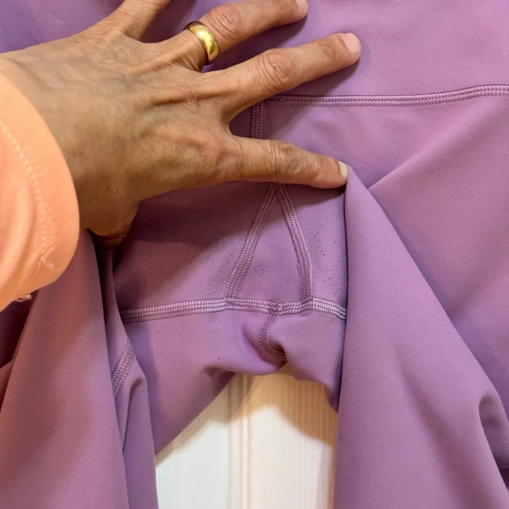 Lululemon Athletica Lavender Capris - Picture 5 of 13